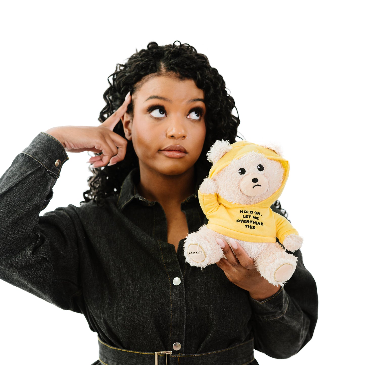 "Hold On, Let Me Overthink This" Teddy Bear