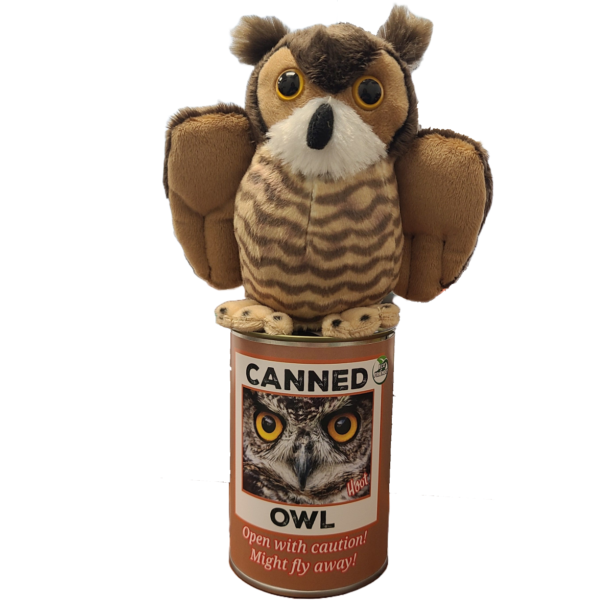 Hoot the Canned Owl