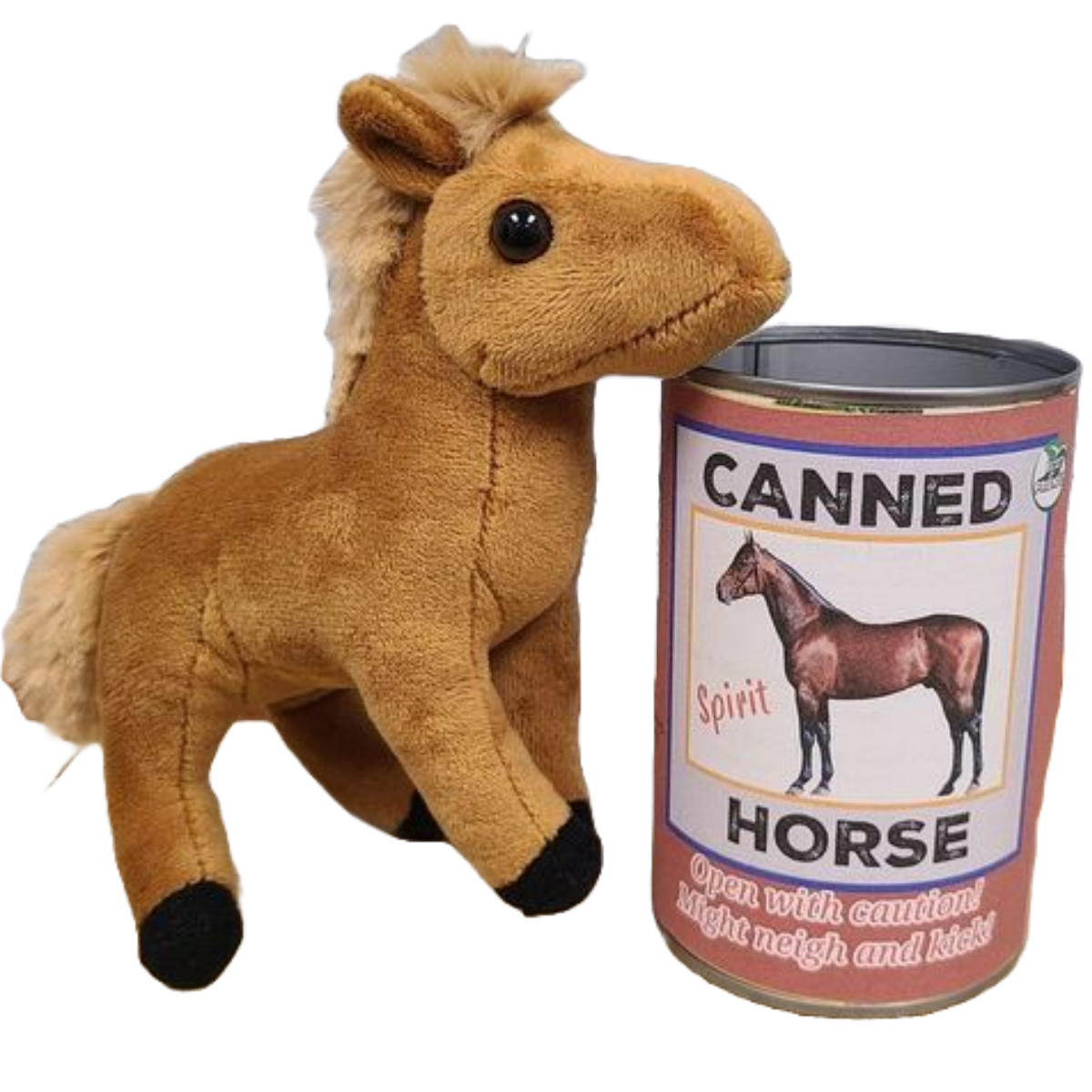Canned Gifts - Spirit the Canned Horse