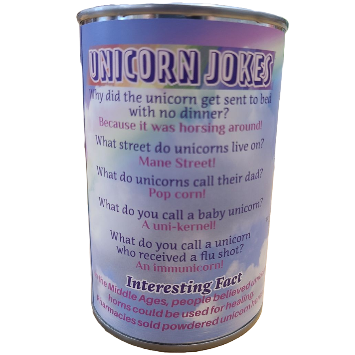 Canned Gifts - Starlight the Canned Unicorn
