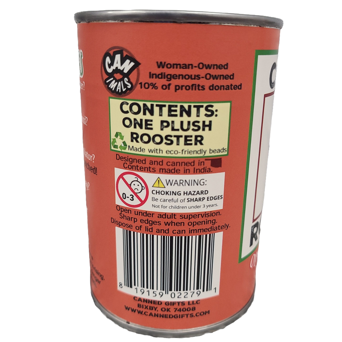 Canned Gifts - Henry the Canned Rooster