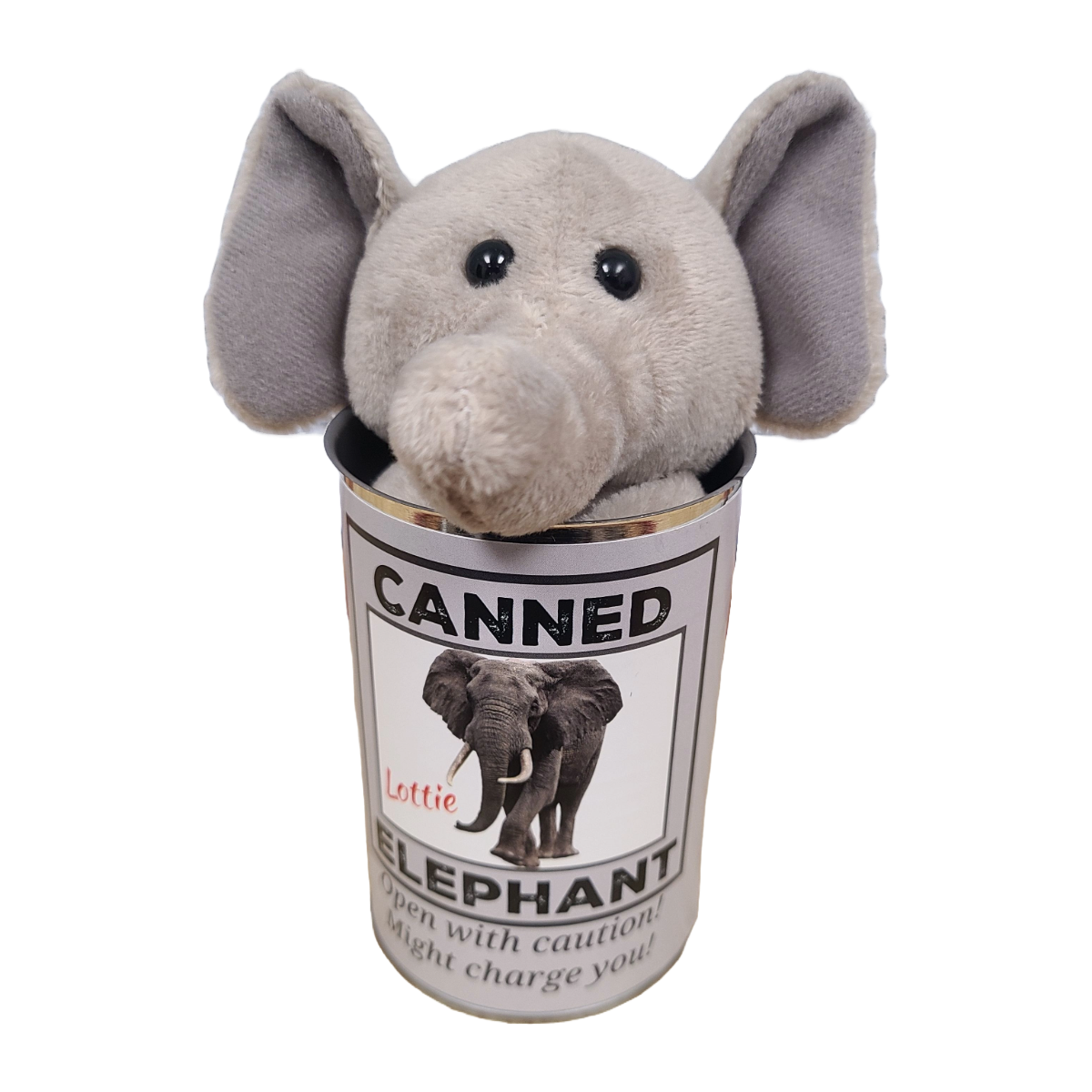 Canned Gifts - Lottie the Canned Elephant