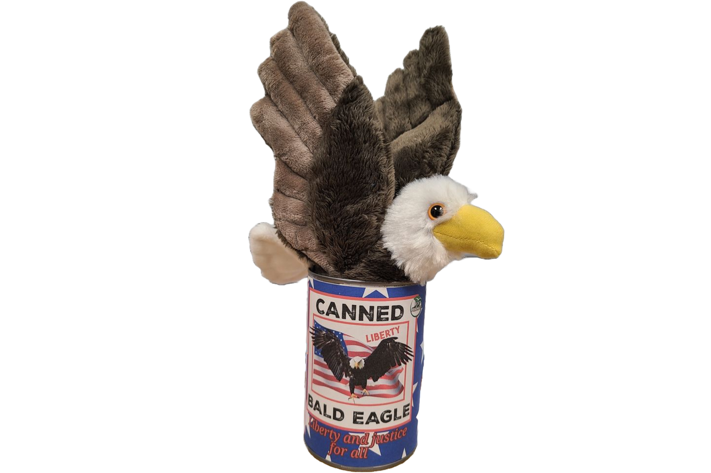 Canned Gifts - Liberty the Canned Bald Eagle