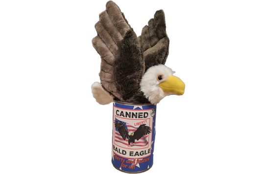 Canned Gifts - Liberty the Canned Bald Eagle