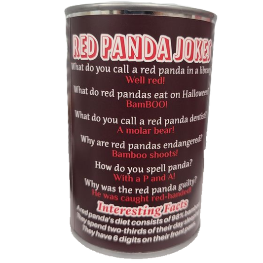 Raj the Canned Red Panda