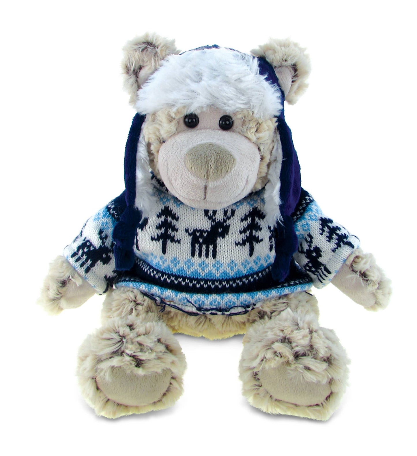 Gerry the Polar Bear w/ Winter Hat and Sweater