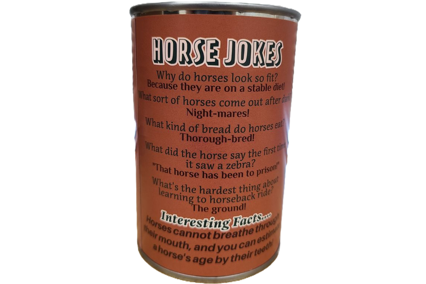 Canned Gifts - Spirit the Canned Horse