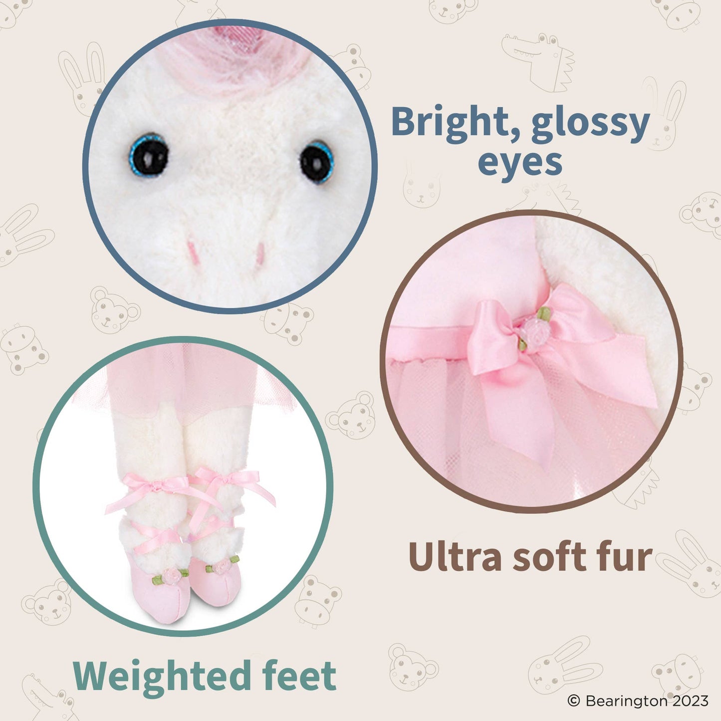 Bearington Collection - Dreamer the Unicorn Ballerina