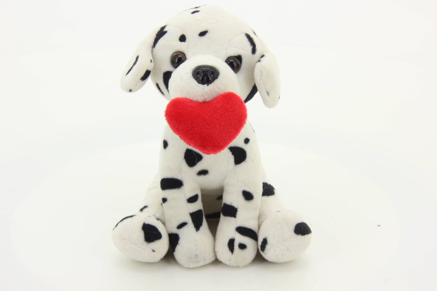 Plushland - Valentine Dalmatian Holding a Red Heart