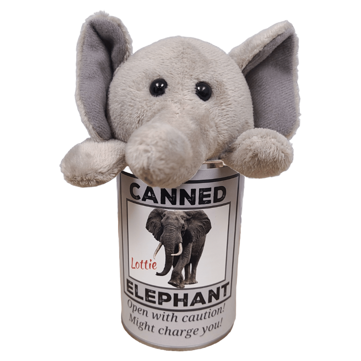 Canned Gifts - Lottie the Canned Elephant