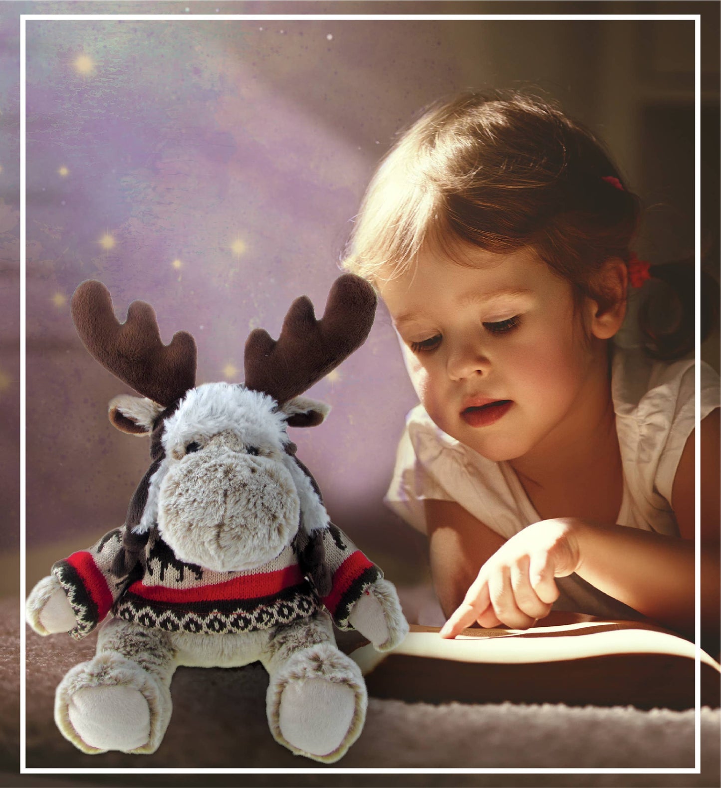 Molly the Moose w/Sweater and Hat