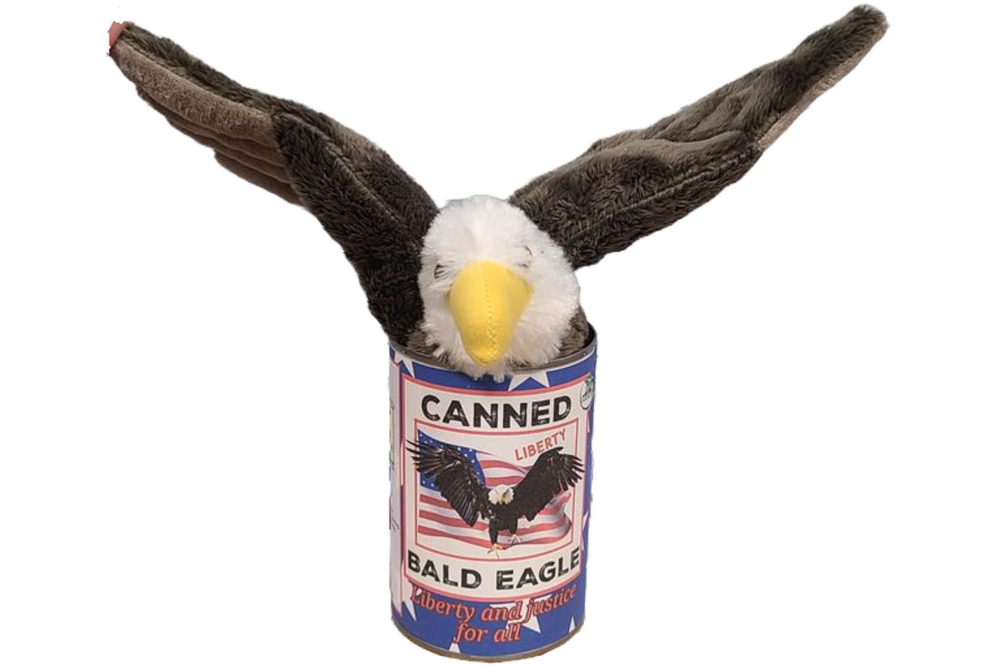 Canned Gifts - Liberty the Canned Bald Eagle