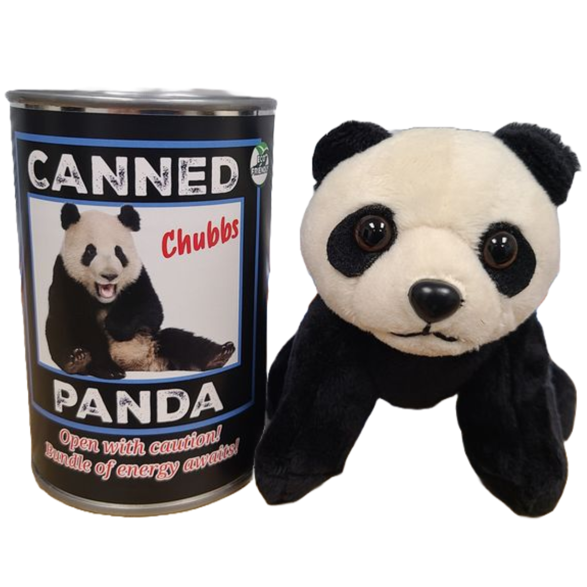 Canned Gifts -Chubbs the Canned Panda