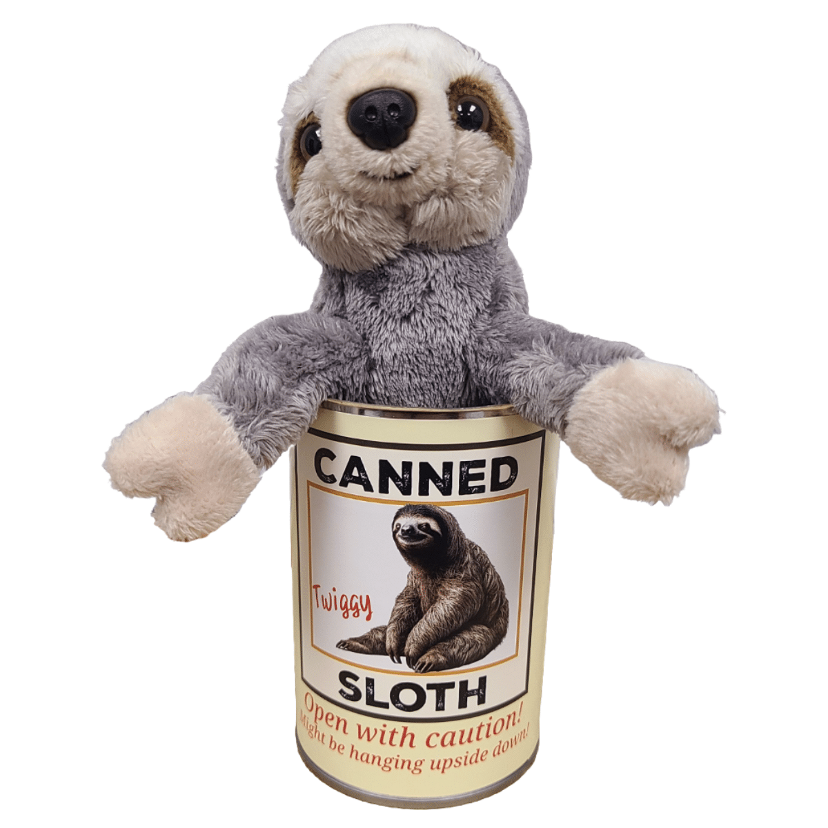 Canned Gifts - Twiggy the Canned Sloth