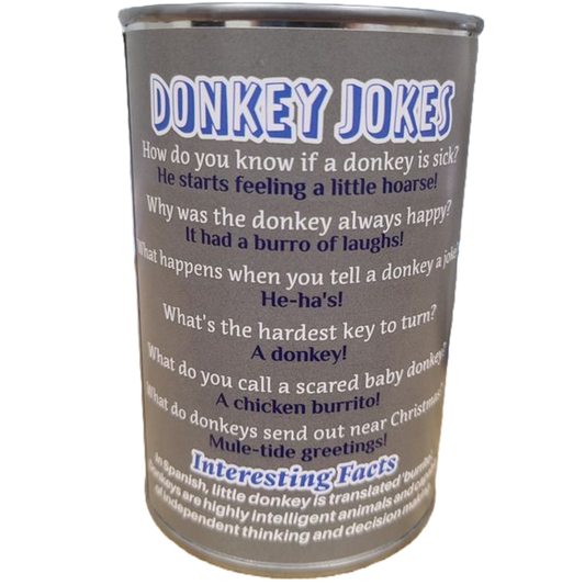 Gus the Canned Donkey