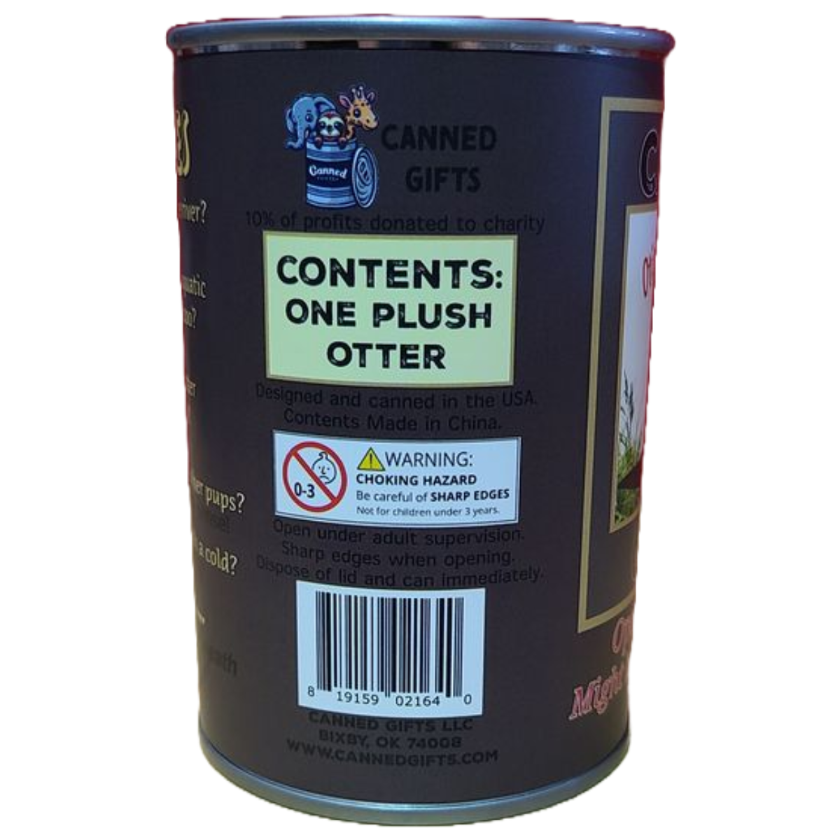 Otis the Canned Otter