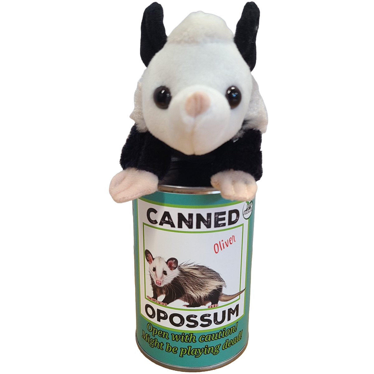 Canned Gifts - Oliver the Canned Opossum