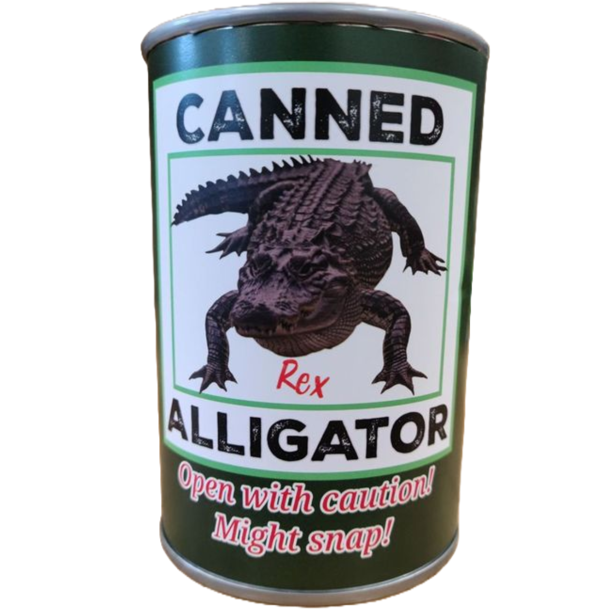 Rex the Canned Alligator