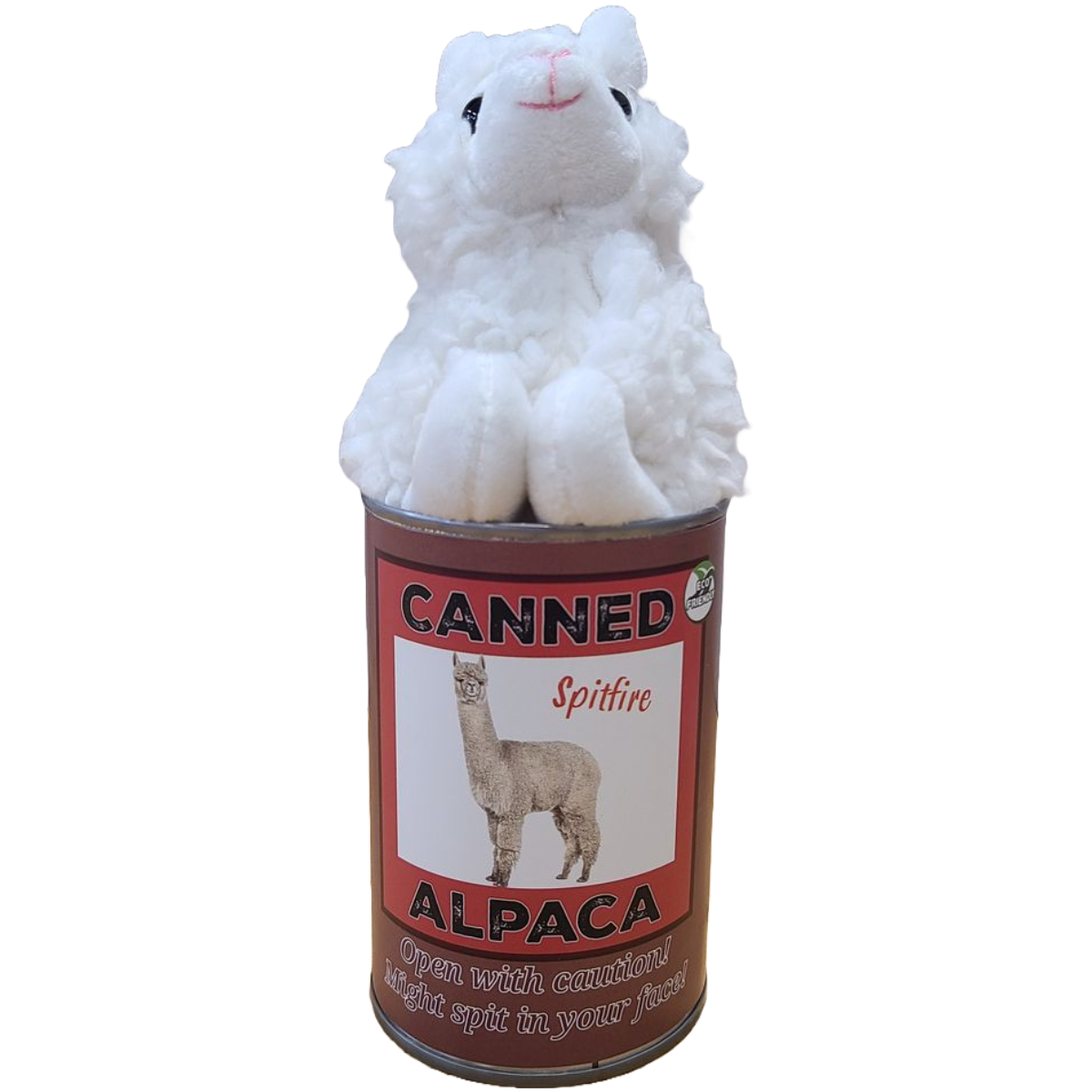 Canned Gifts - Spitfire the Canned Alpaca