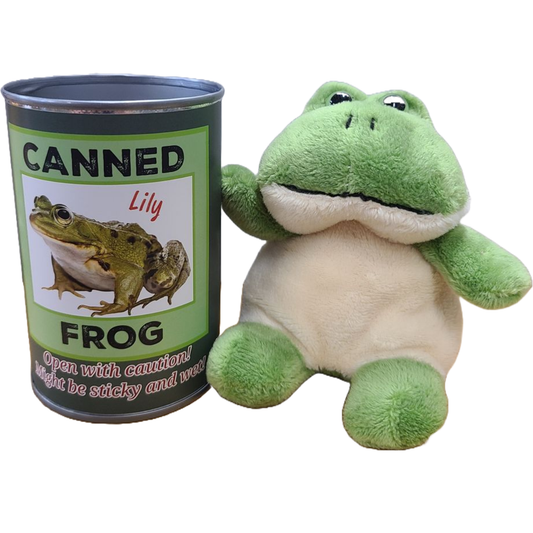 Canned Gifts - Lily the Canned Frog