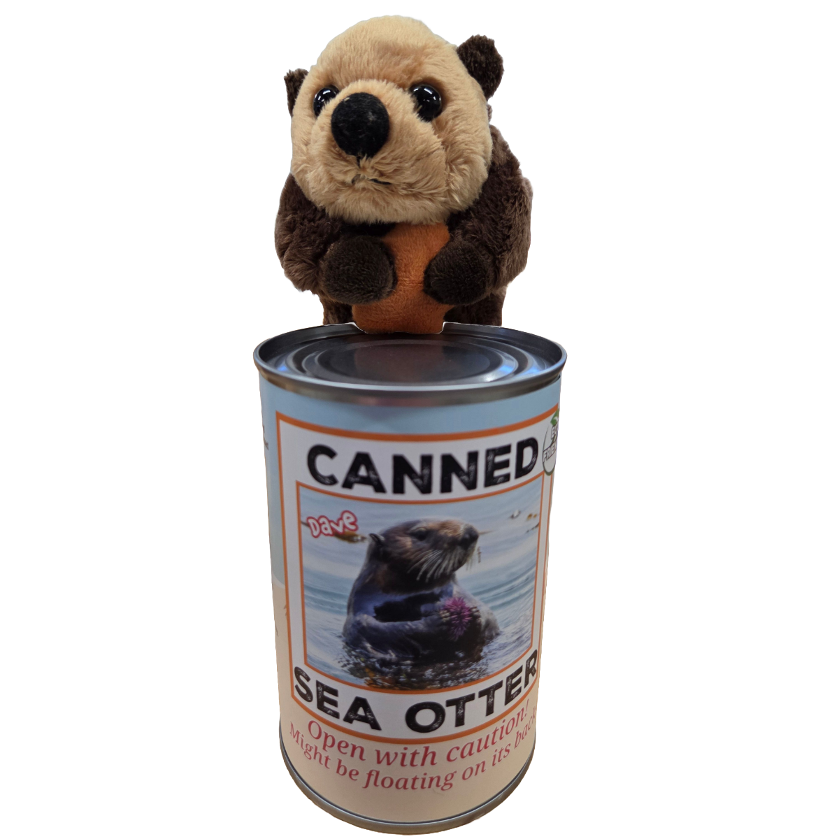 Canned Gifts - Dave the Canned Sea Otter
