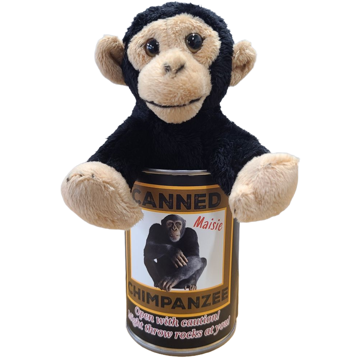 Maisie the Canned Chimpanzee