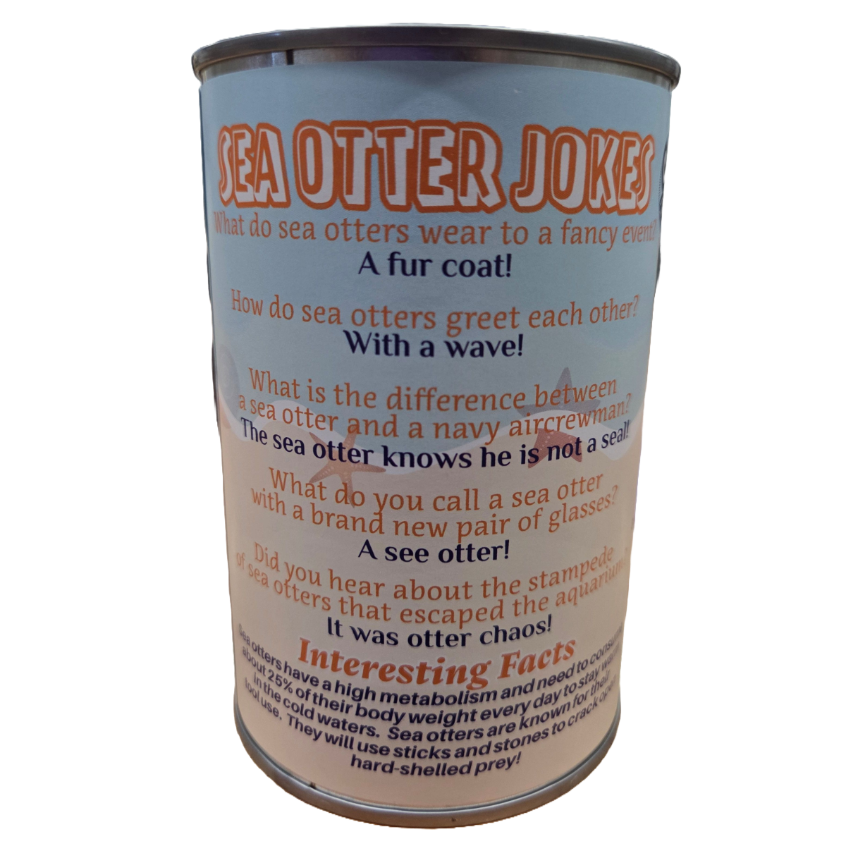 Canned Gifts - Dave the Canned Sea Otter