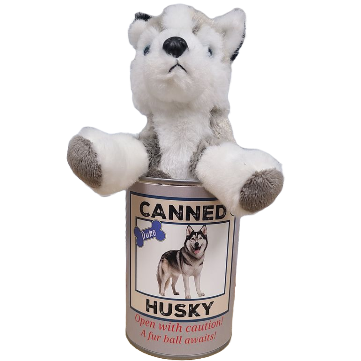 Duke the Canned Husky