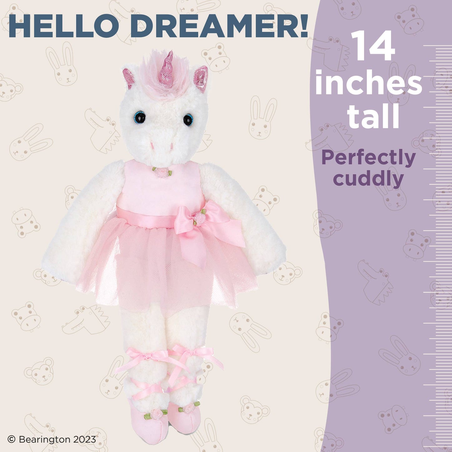 Bearington Collection - Dreamer the Unicorn Ballerina