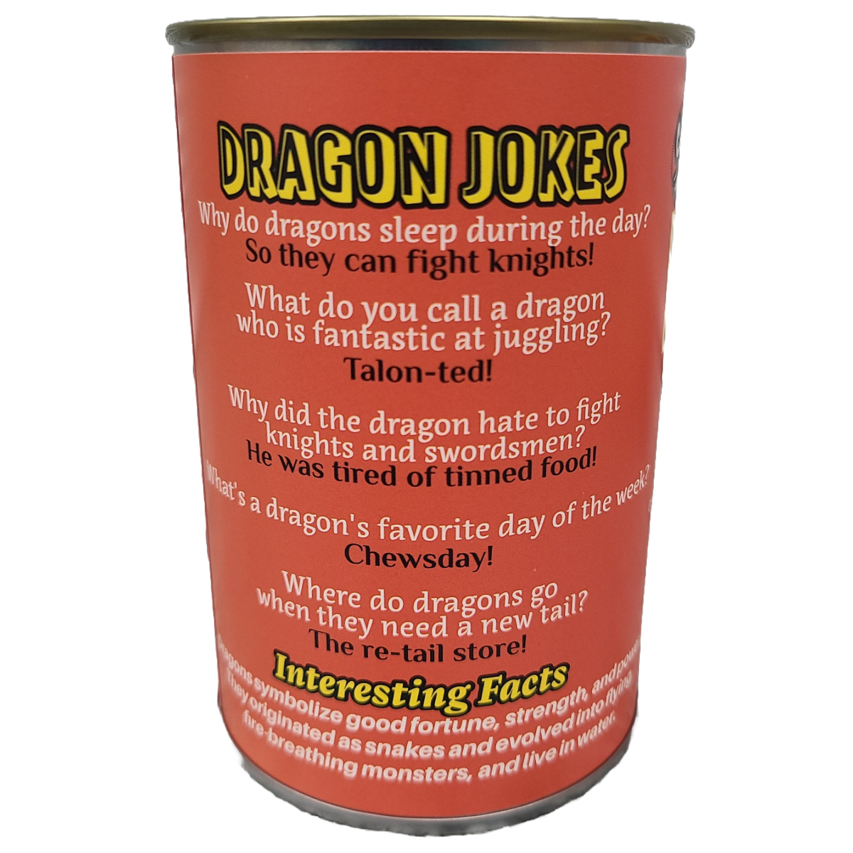 Canned Gifts - Drake the Canned Dragon