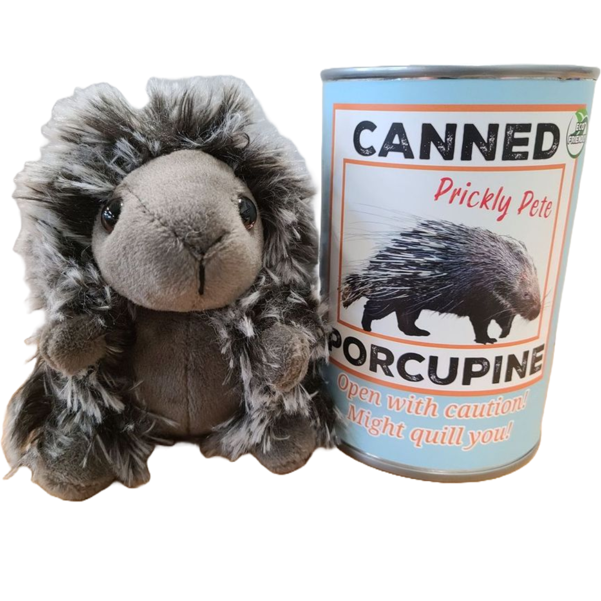 Canned Gifts - Prickly Pete the Canned Porcupine