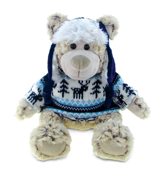 Gerry the Polar Bear w/ Winter Hat and Sweater