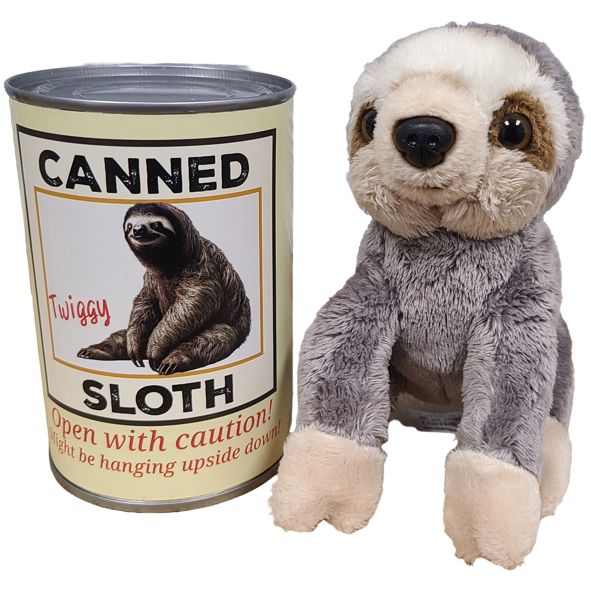Canned Gifts - Twiggy the Canned Sloth