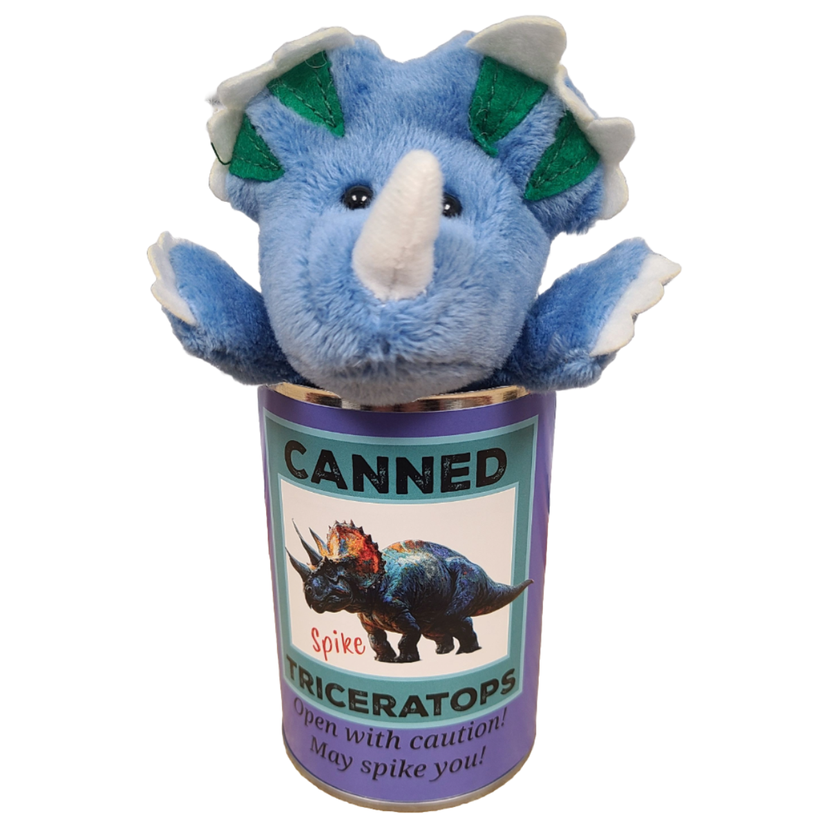 Spike the Canned Triceratops