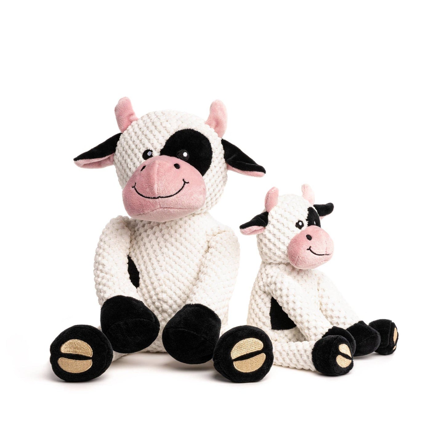fabdog - Cow Dog Toy: Large
