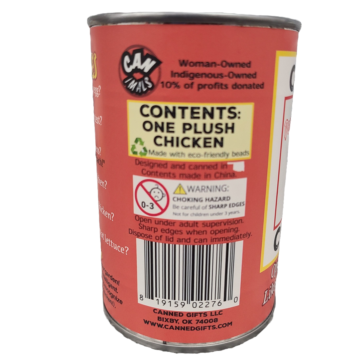 Canned Gifts - Penny the Canned Chicken