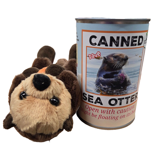 Canned Gifts - Dave the Canned Sea Otter