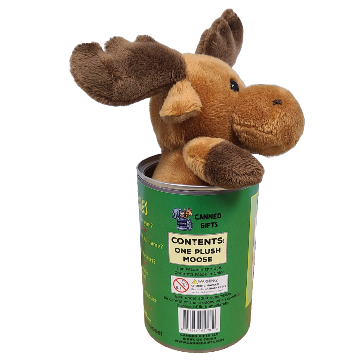 Canned Gifts - Rocky the Canned Moose