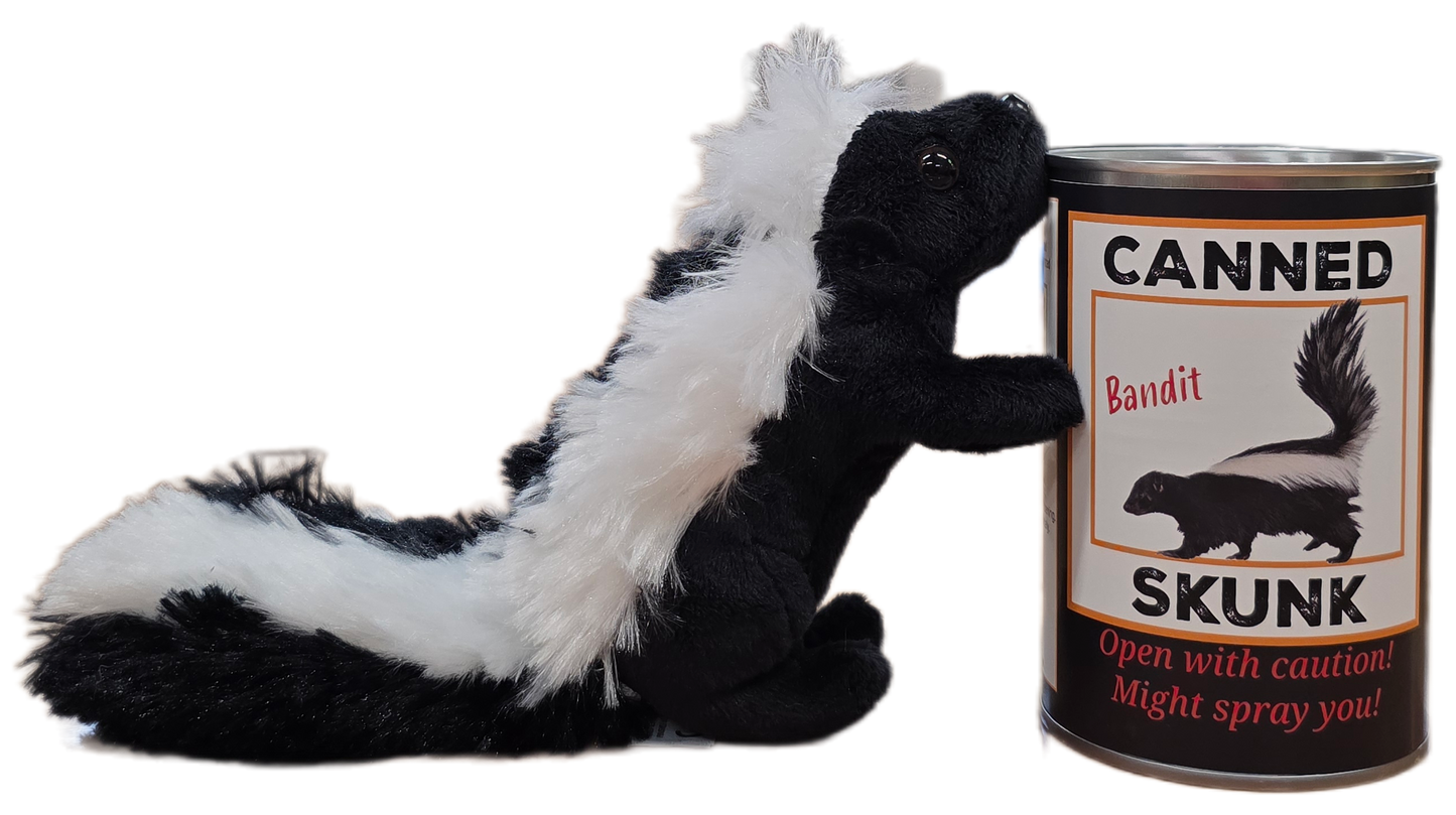 Bandit the Canned Skunk