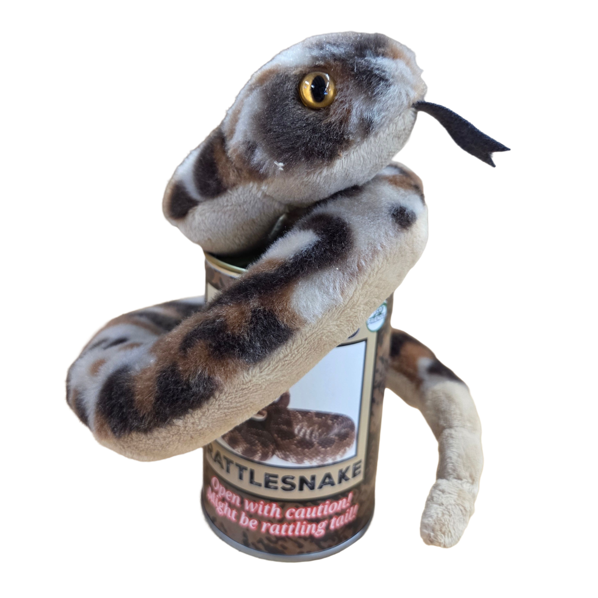 Canned Gifts - Ziggy the Canned Rattlesnake