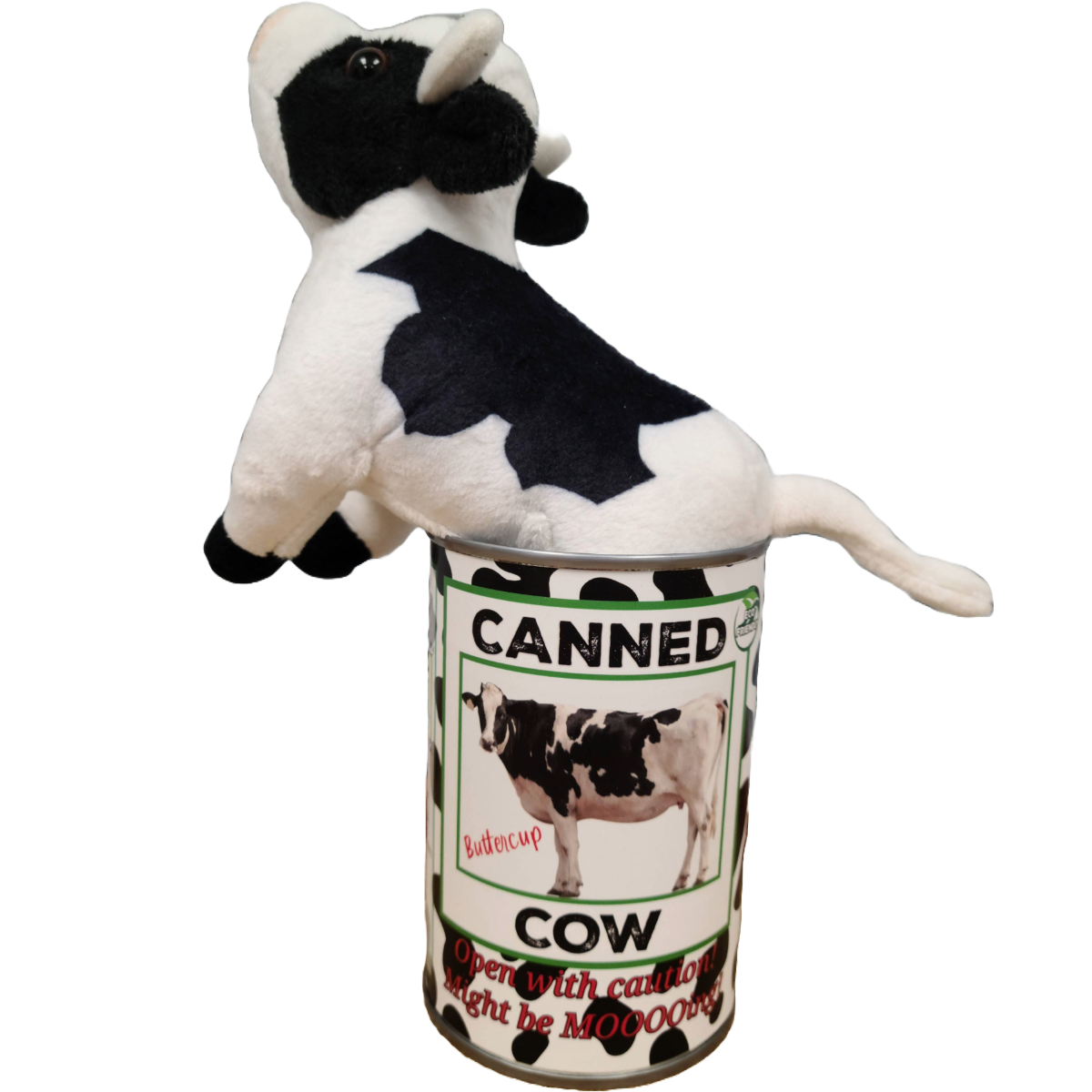 Buttercup the Canned Cow