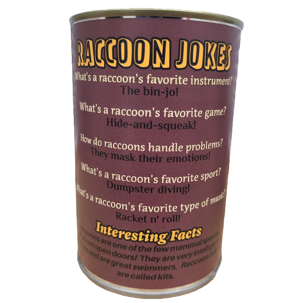 Rascal the Canned Raccoon