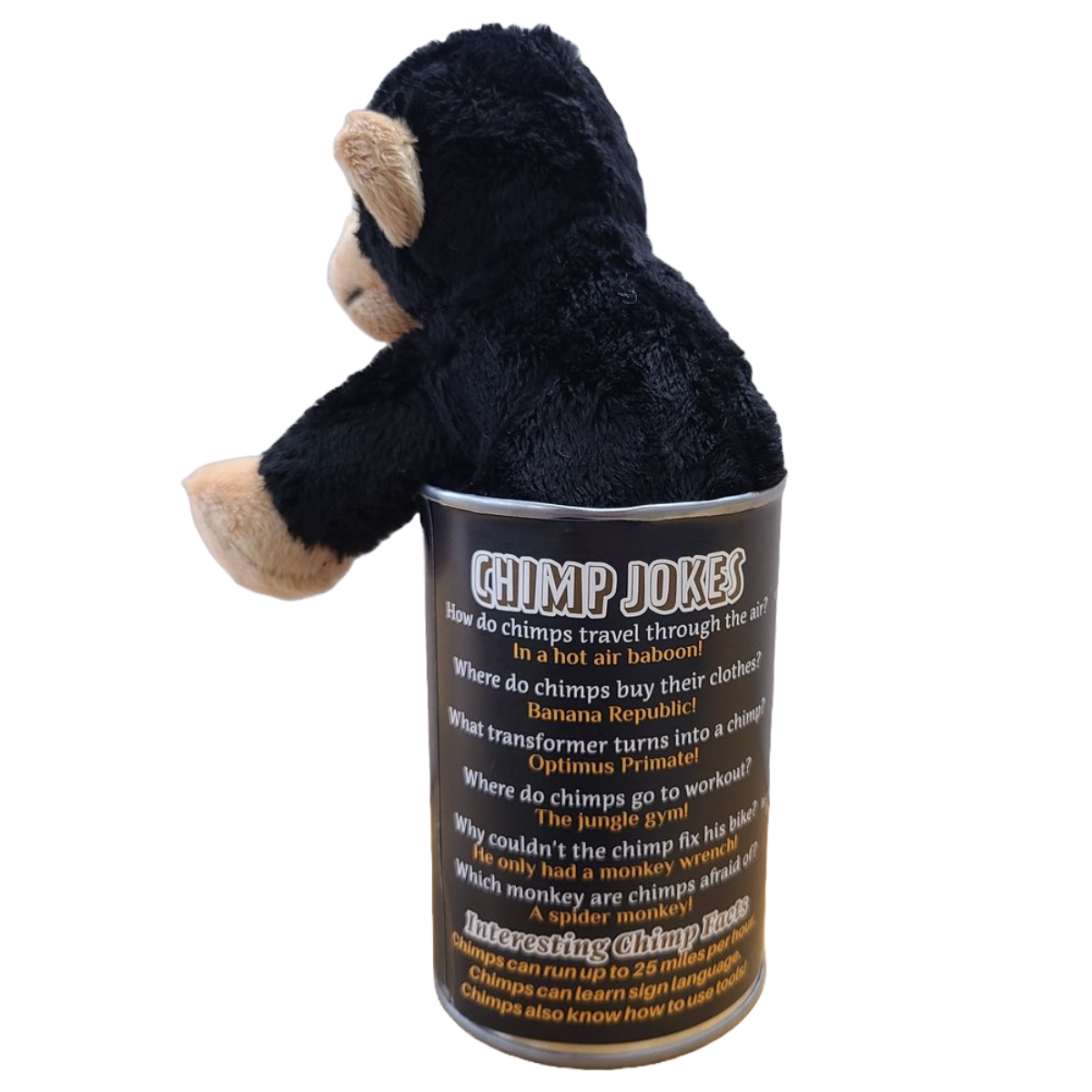 Maisie the Canned Chimpanzee