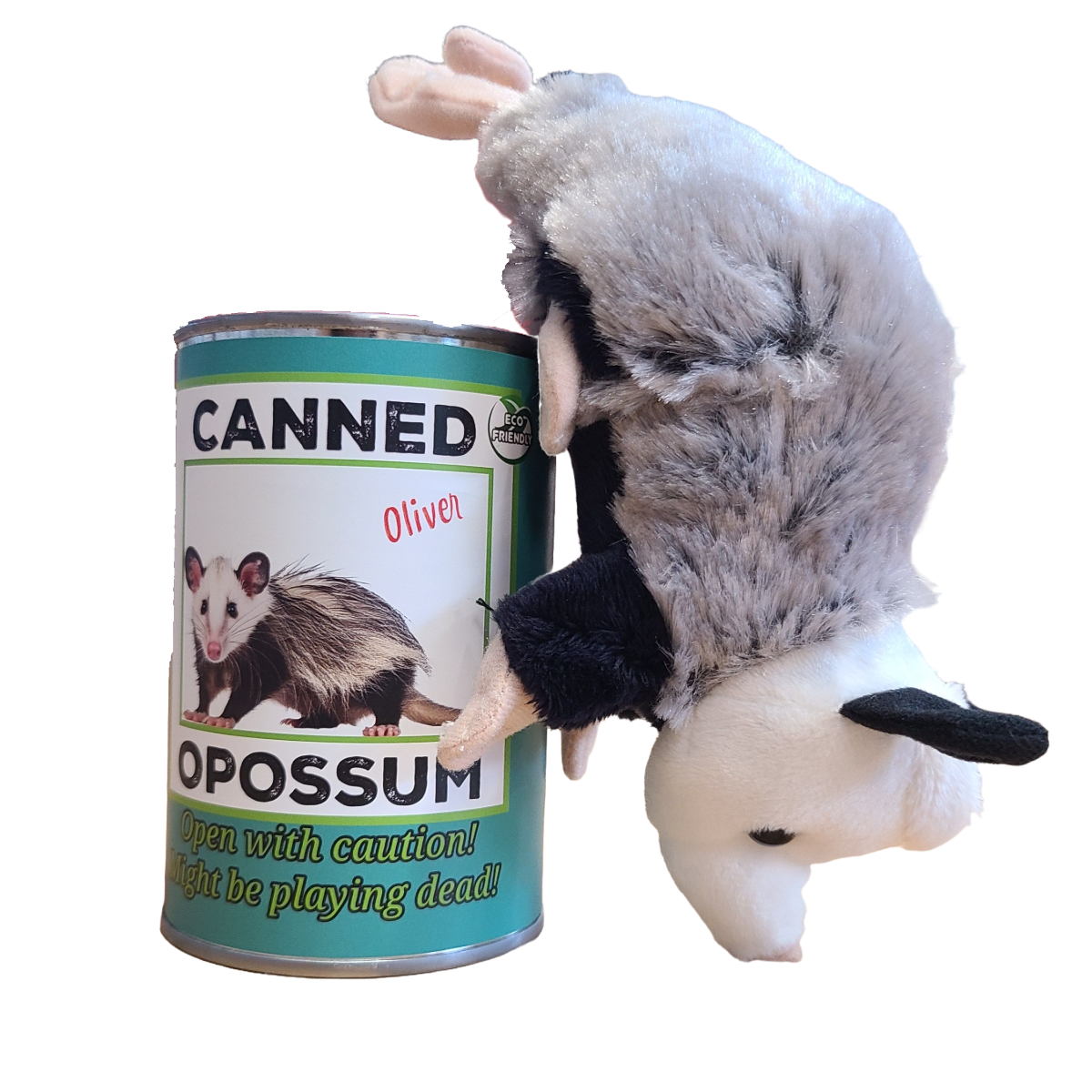 Canned Gifts - Oliver the Canned Opossum