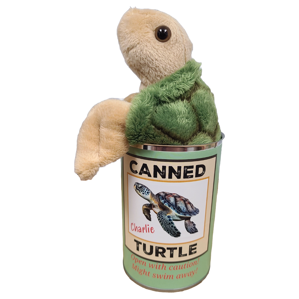 Canned Gifts - Charlie the Canned Sea Turtle
