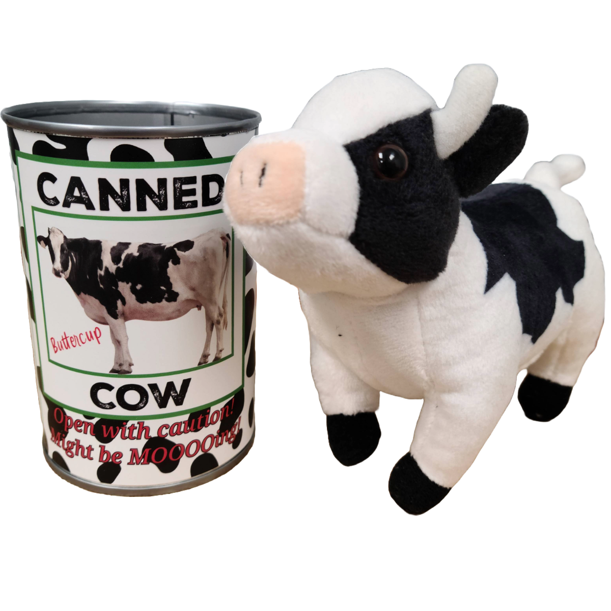 Buttercup the Canned Cow