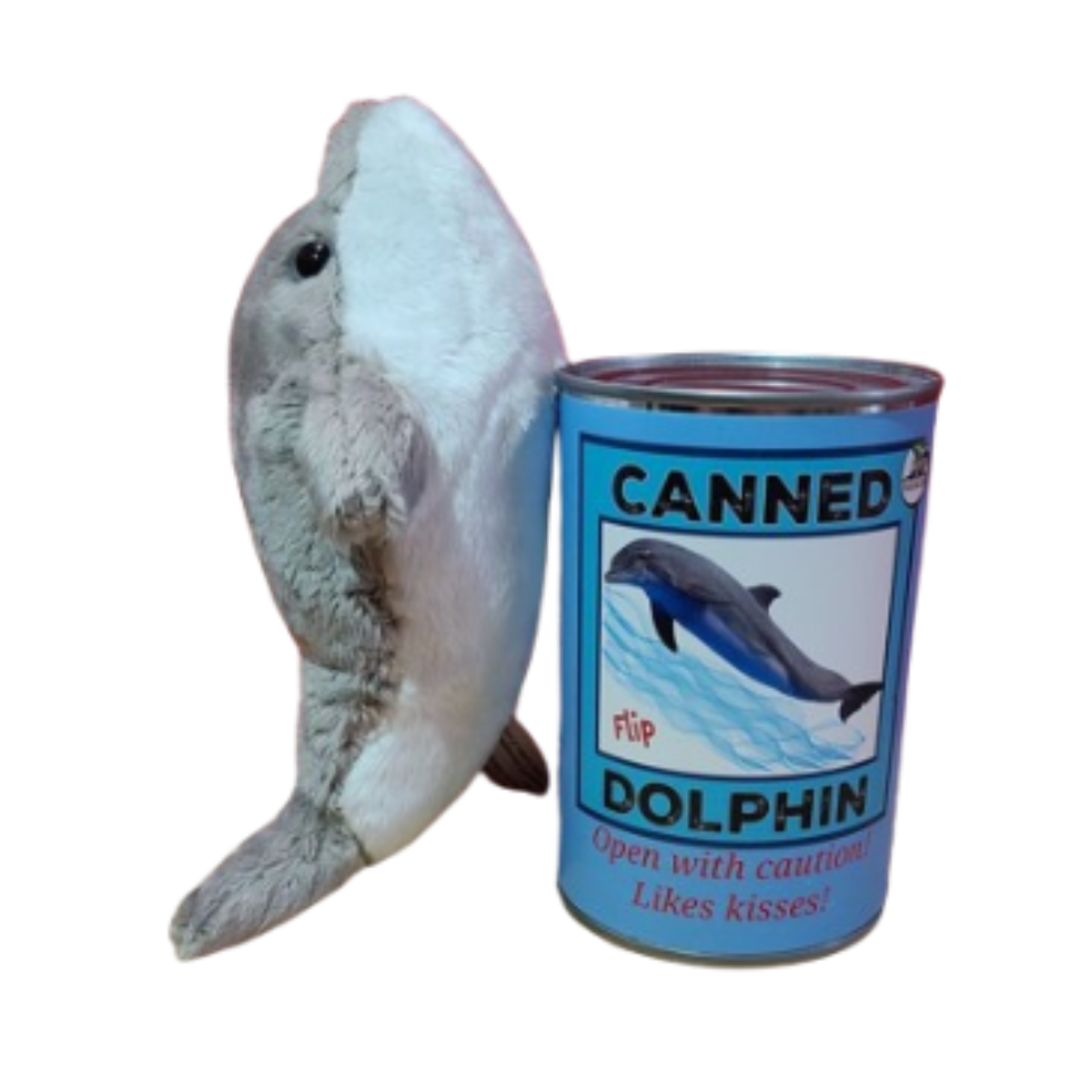 Flip the Canned Dolphin
