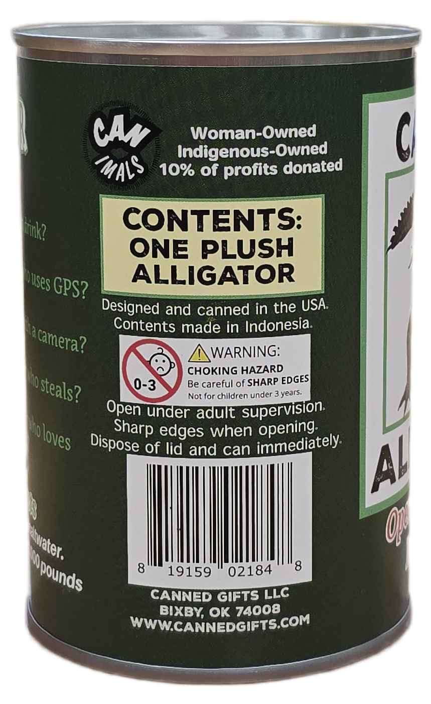 Rex the Canned Alligator