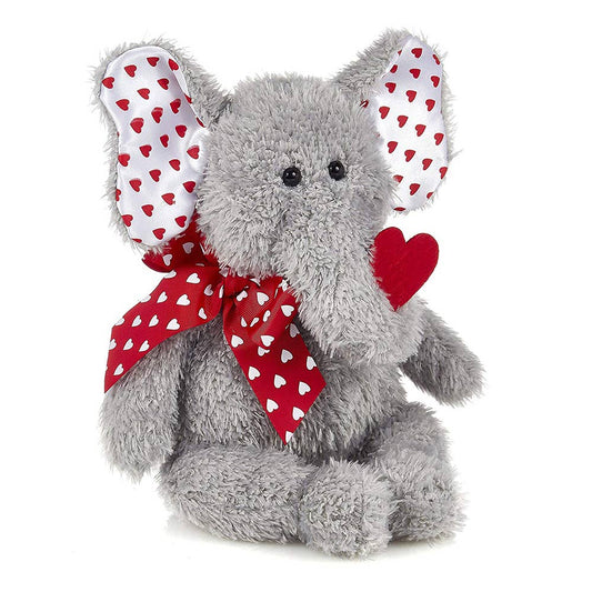 Valentine Collection - Hugh Loves You the Elephant - Bearington Collection