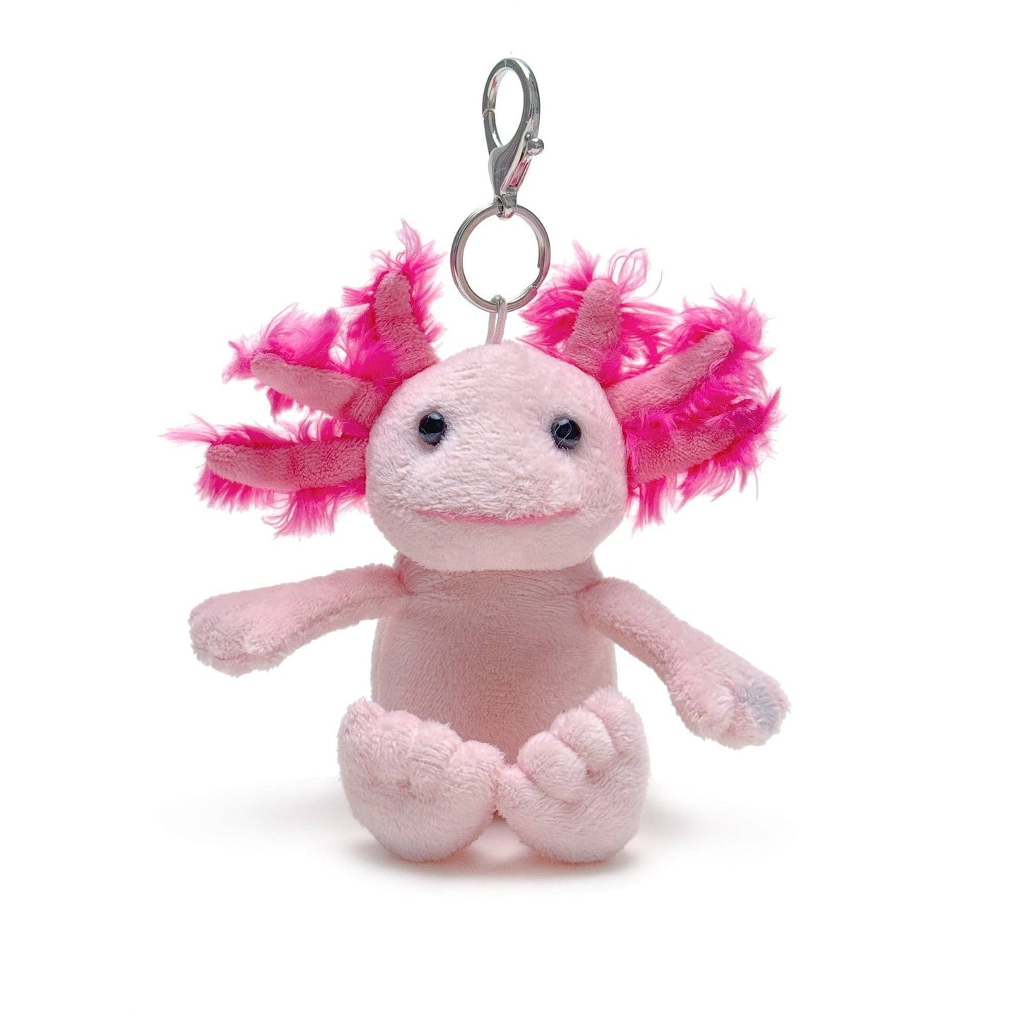 Valentine Collection - 4" Magnetic Axolotl Keychain Pair